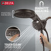 HydroRain&reg; H<sub>2</sub>Okinetic&reg; 5-Setting Two-in-One Shower Head